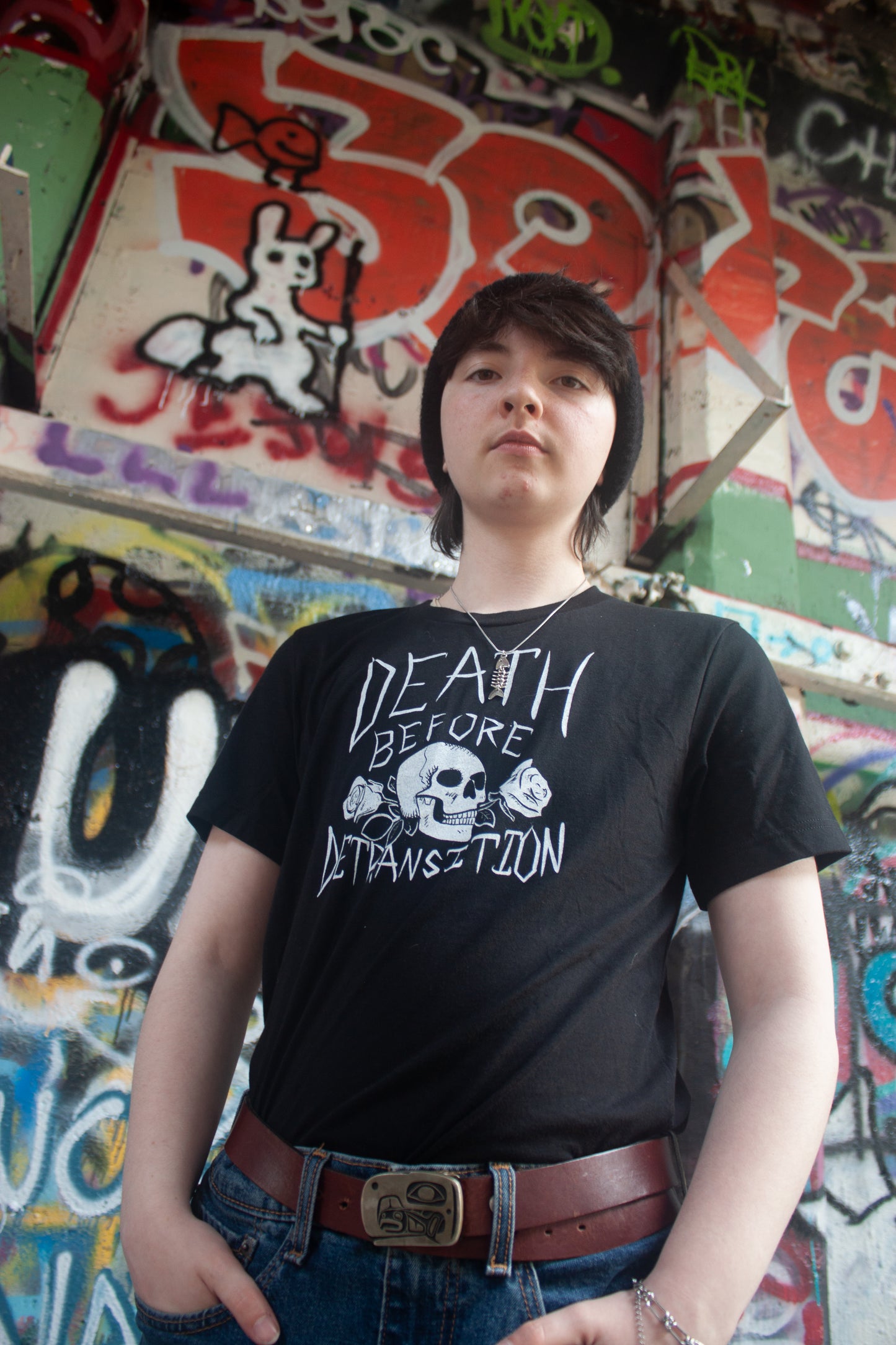 Black Death Before Detransition T-shirt