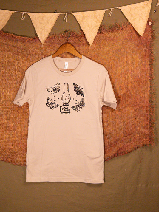 Lantern Moth T-Shirt in Mushroom