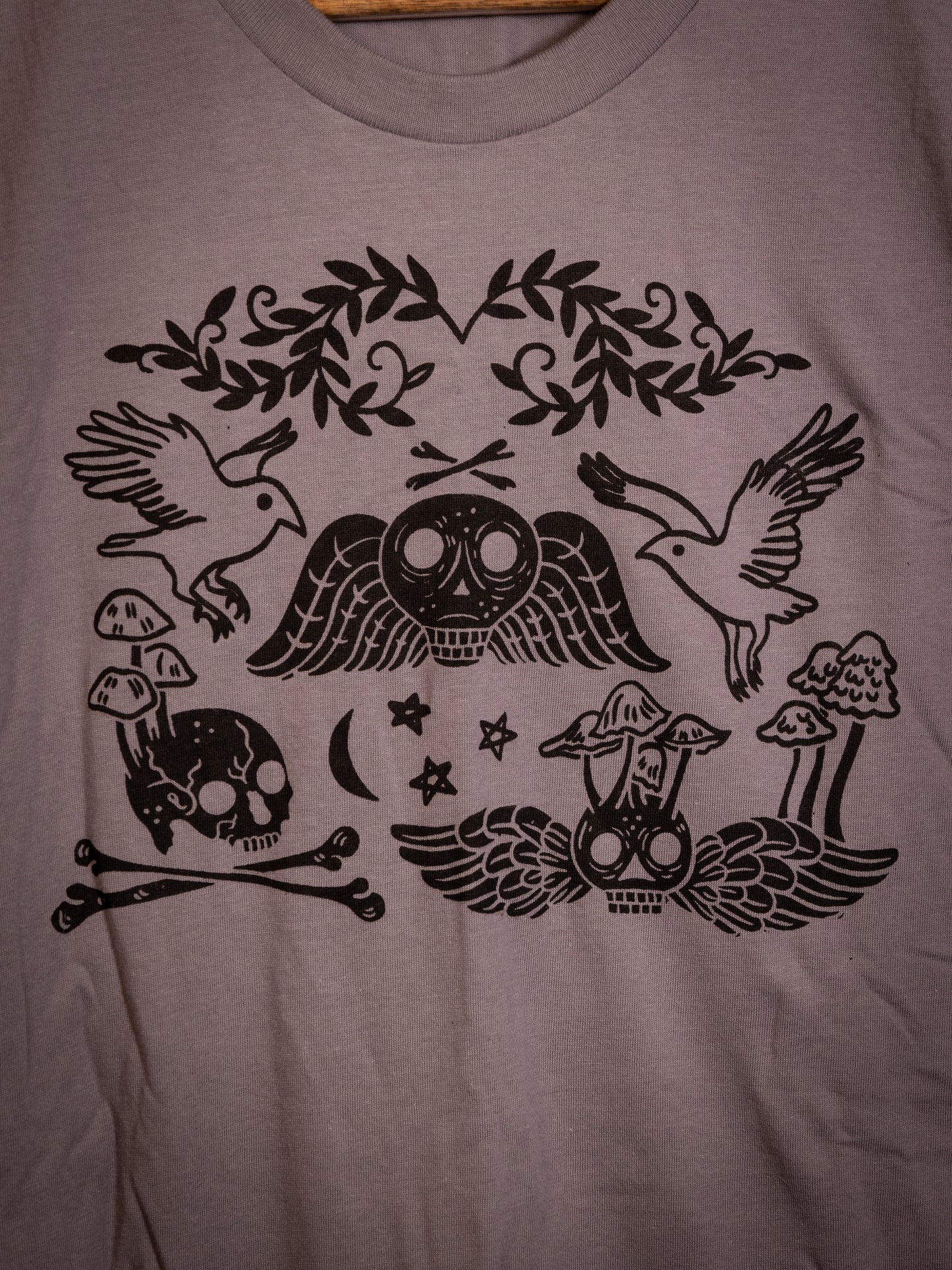 Memento Mori in Dusty Grey T-Shirt