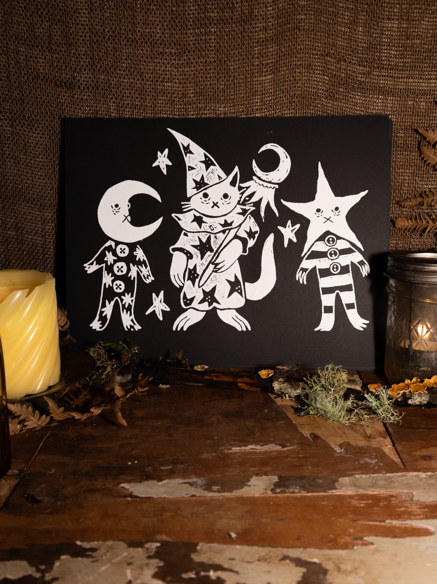 Mr. Sandman Handmade Print