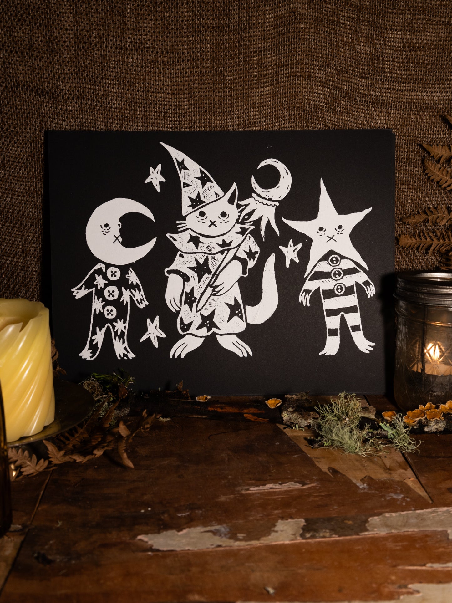 Mr. Sandman Handmade Print