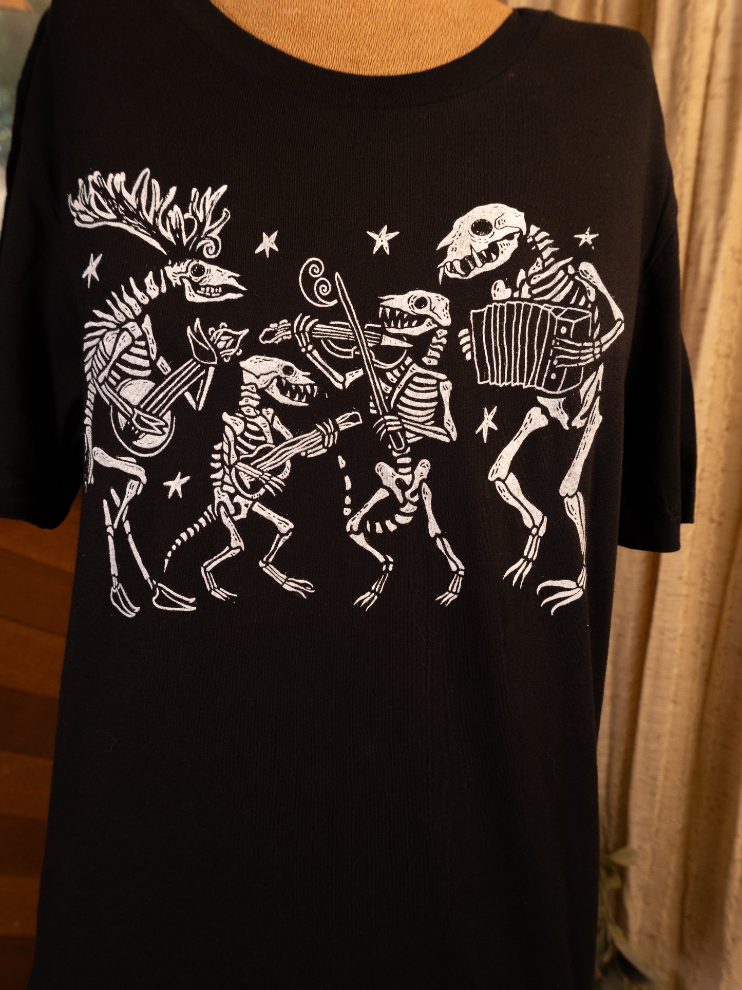 Boney Band T-Shirt in Pitch Black