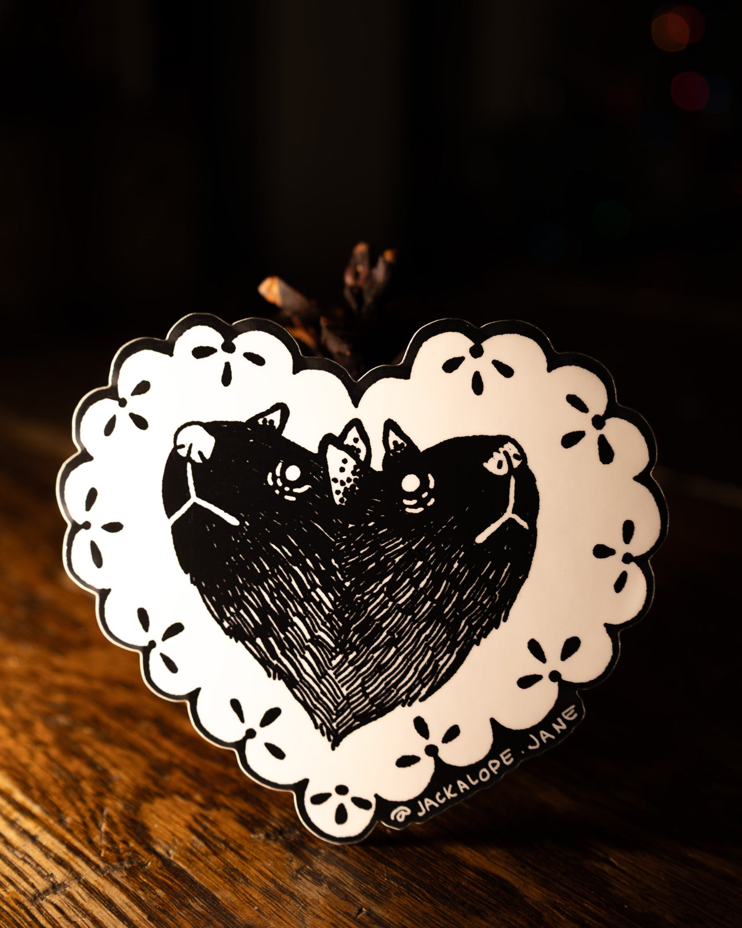Heart Rats Sticker
