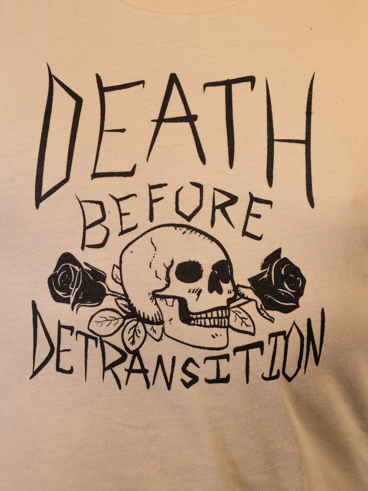 White Death Before Detransition T-shirt