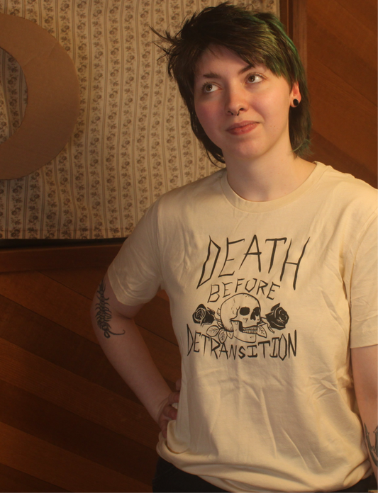 White Death Before Detransition T-shirt