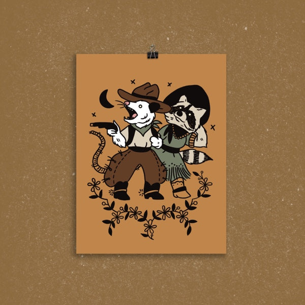 Rootin Tootin Matte Print