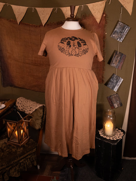 Fire Forged JJV Dress in Woody Brown