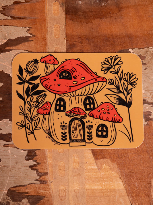 Amanita Cottage Sticker