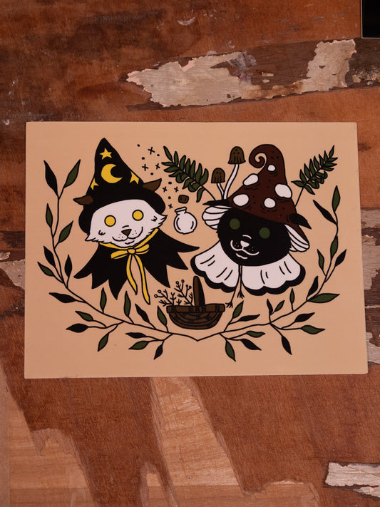 Magical Cats Sticker