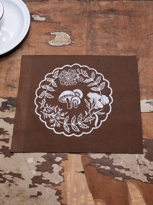 Mushroom Doily Patch