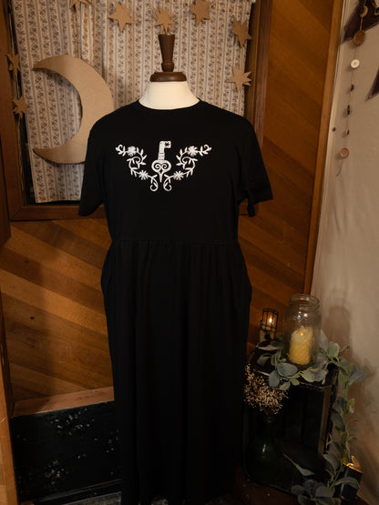 Key JJV Dress in Pitch Black