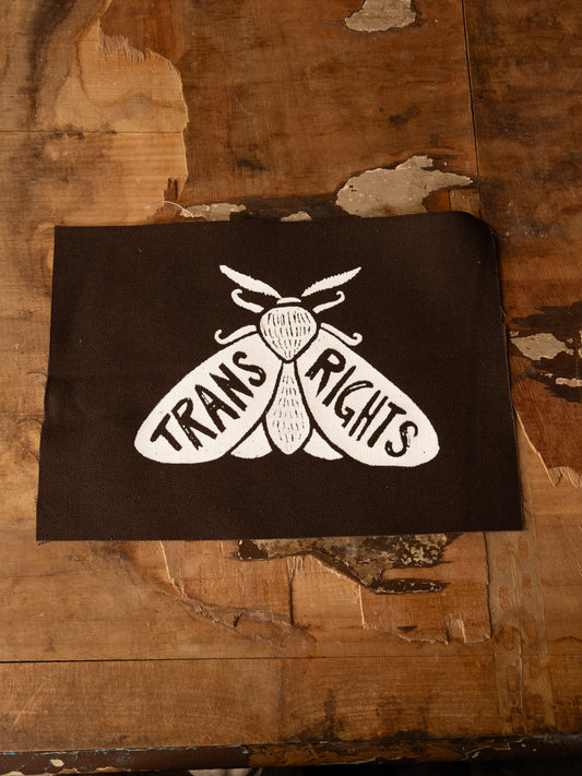 Trans Rights Moth Patch