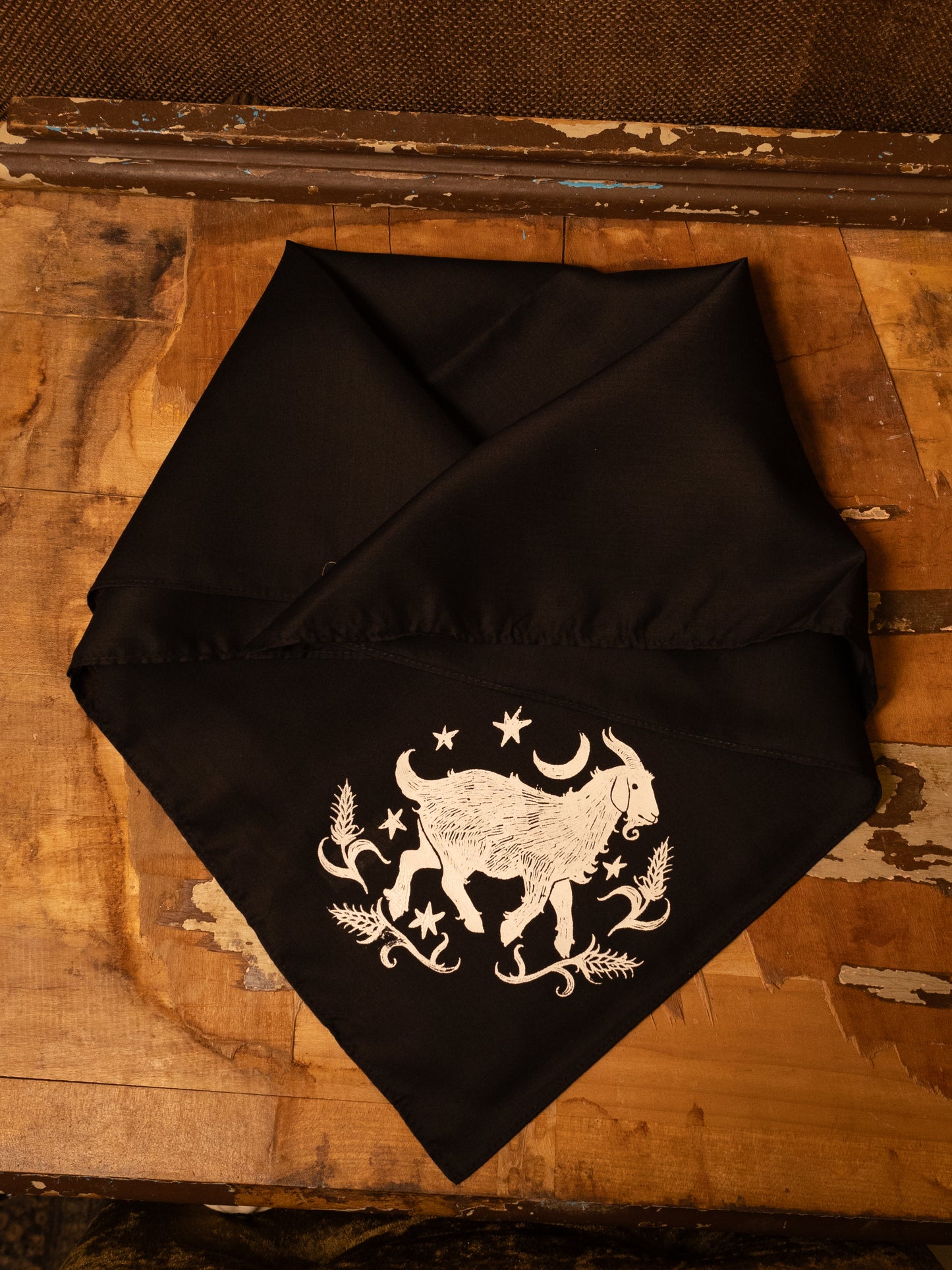 Billygoat Bandana in Pitch Black