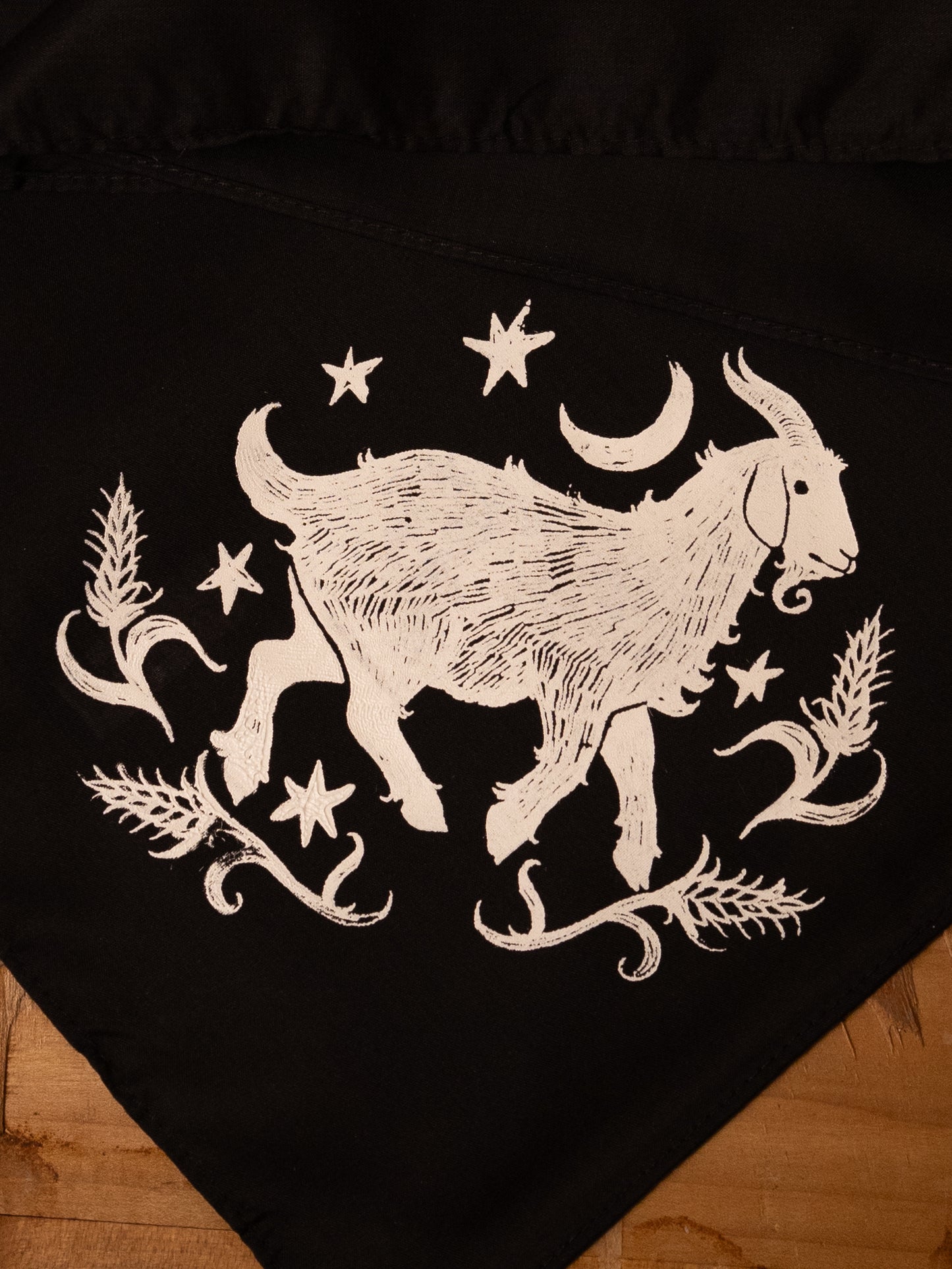 Billygoat Bandana in Pitch Black