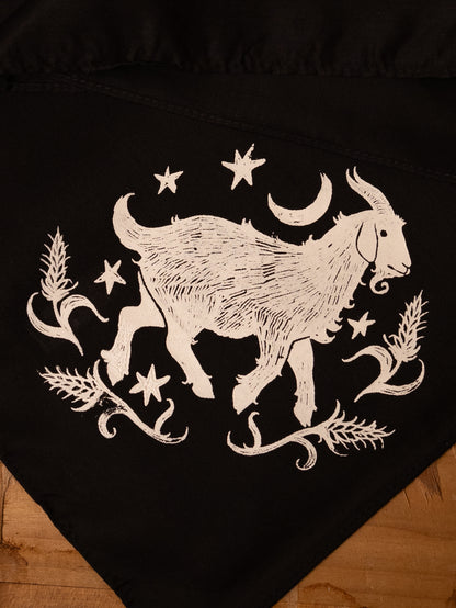 Billygoat Bandana in Pitch Black