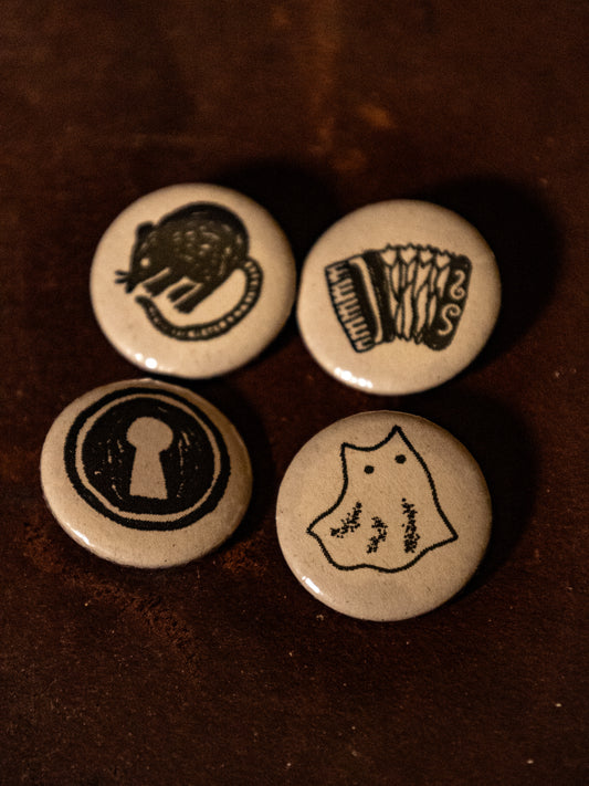 Curio Pinback Button Pack