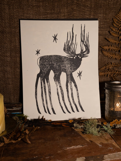 Spectral Deer Print