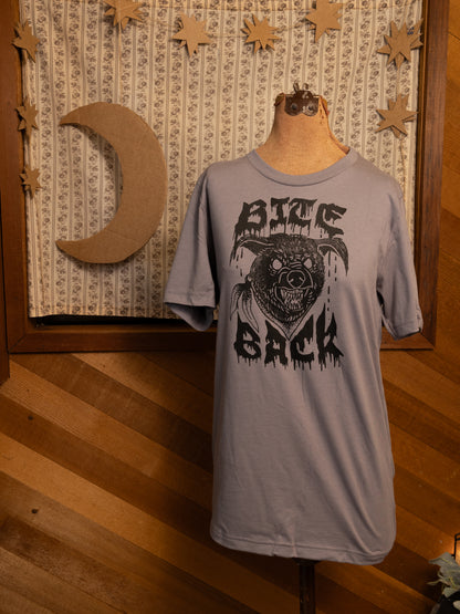 Matapacos Bites Back T-Shirt in Smokey Grey