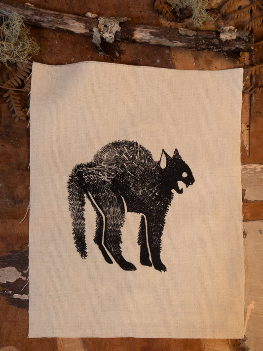 Hissing Cat Patch