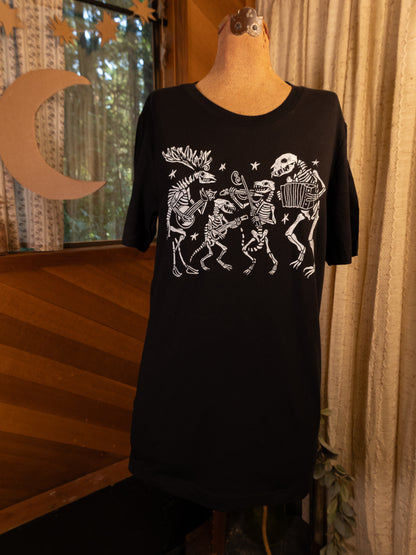 Boney Band T-Shirt in Pitch Black
