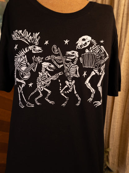 Boney Band T-Shirt in Pitch Black