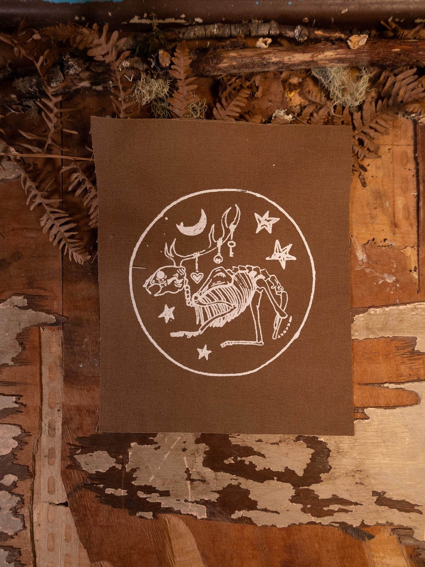 Jackalope Skeleton Patch