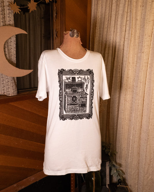 Cozy Stove T-Shirt in White