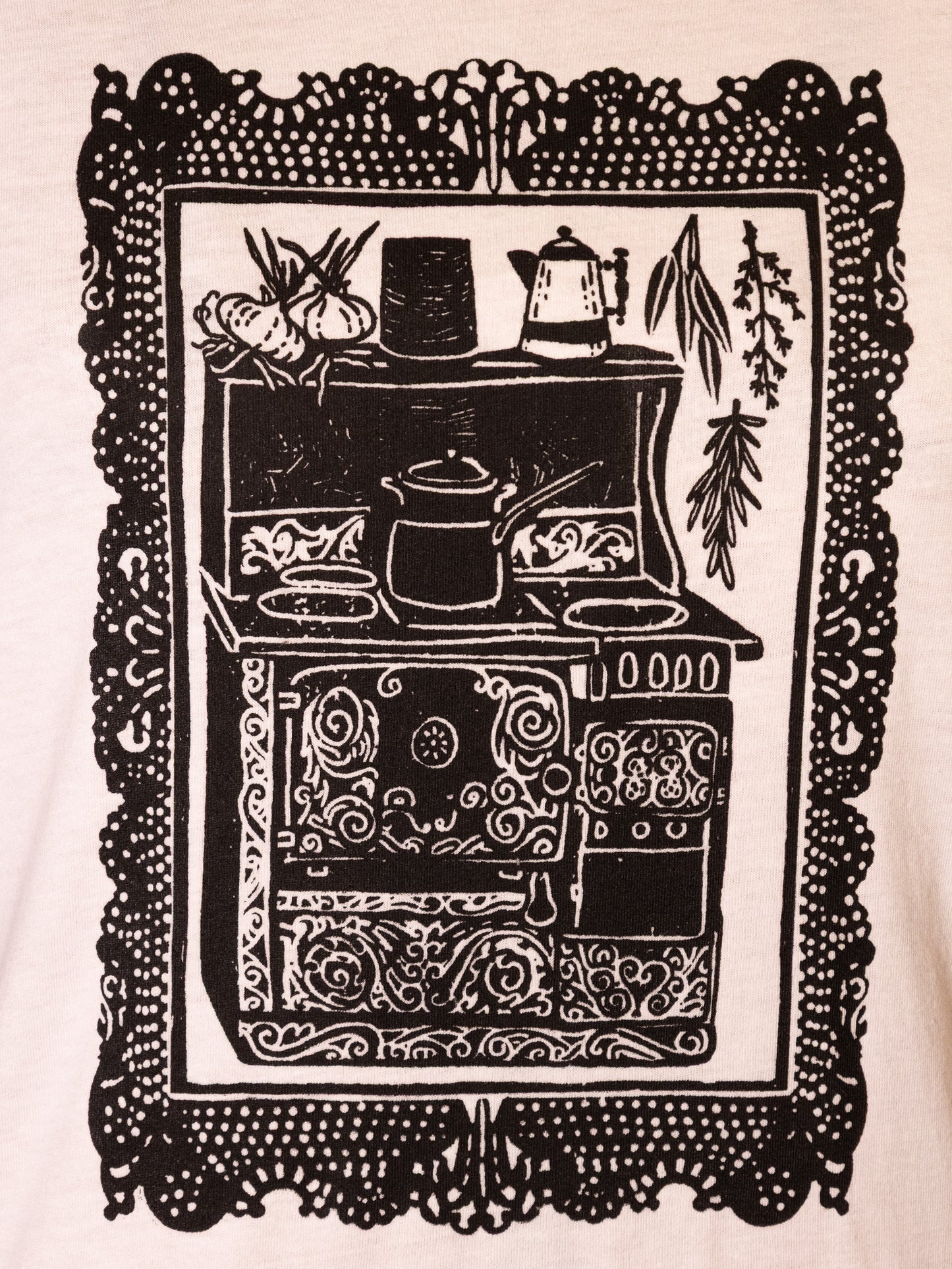 Cozy Stove T-Shirt in White