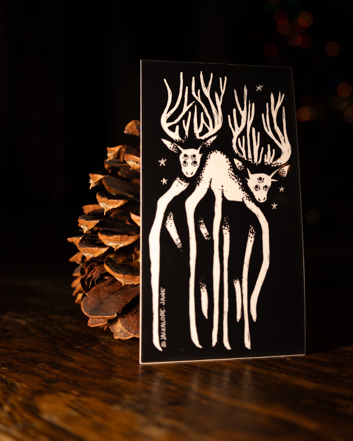 Spectral Deer Sticker