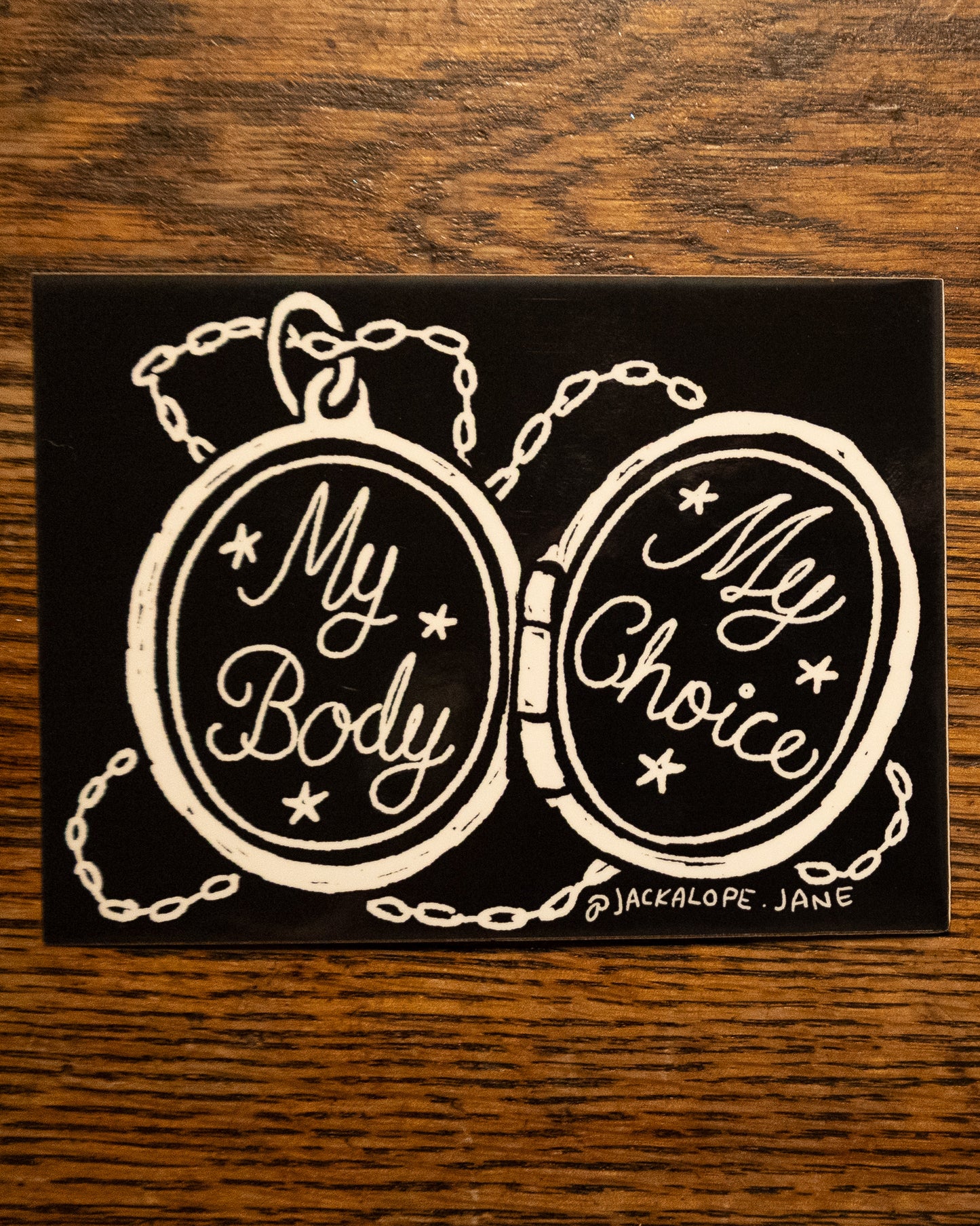 My Body My Choice Sticker
