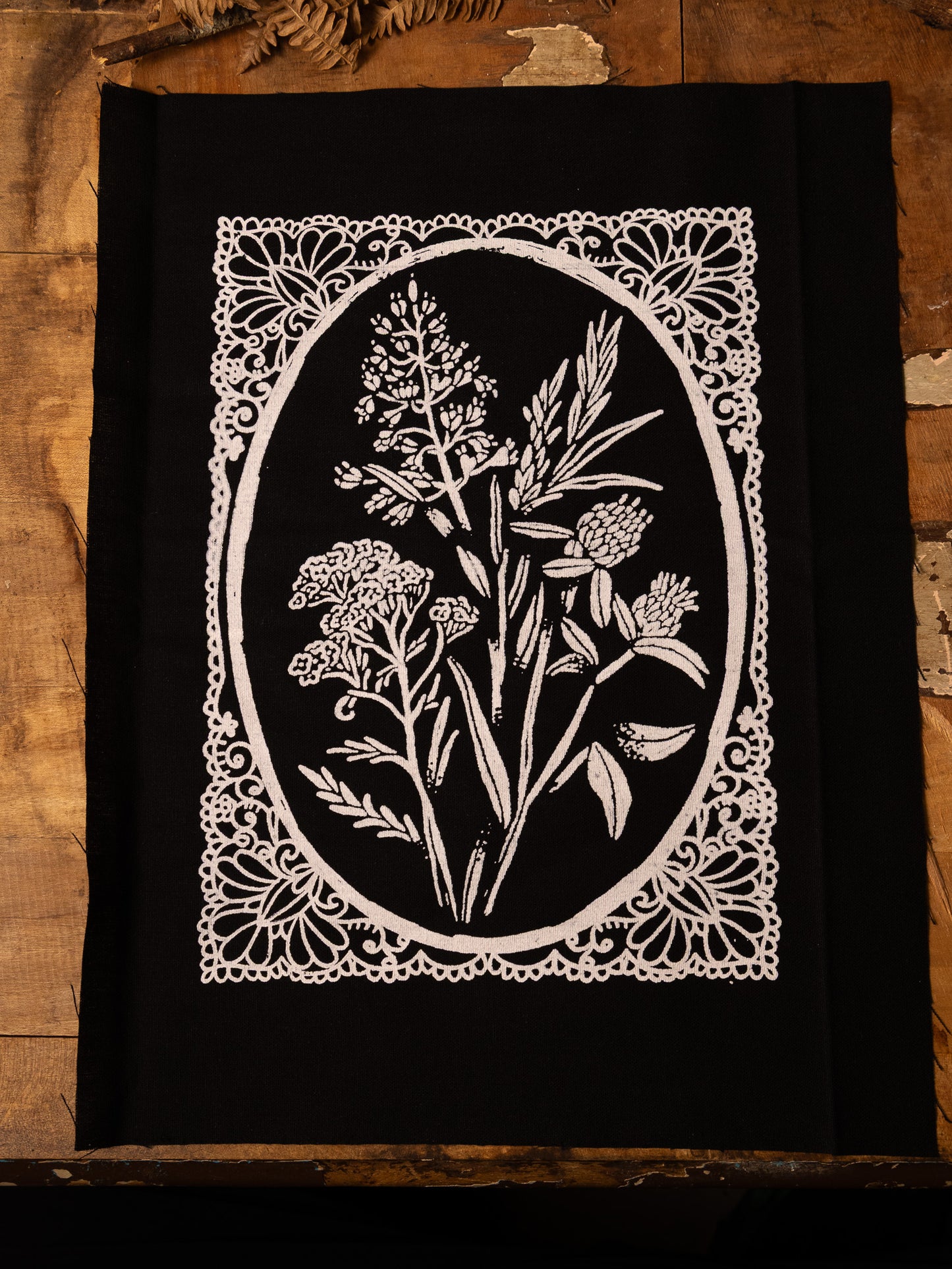 Wild Flowers Back Patch