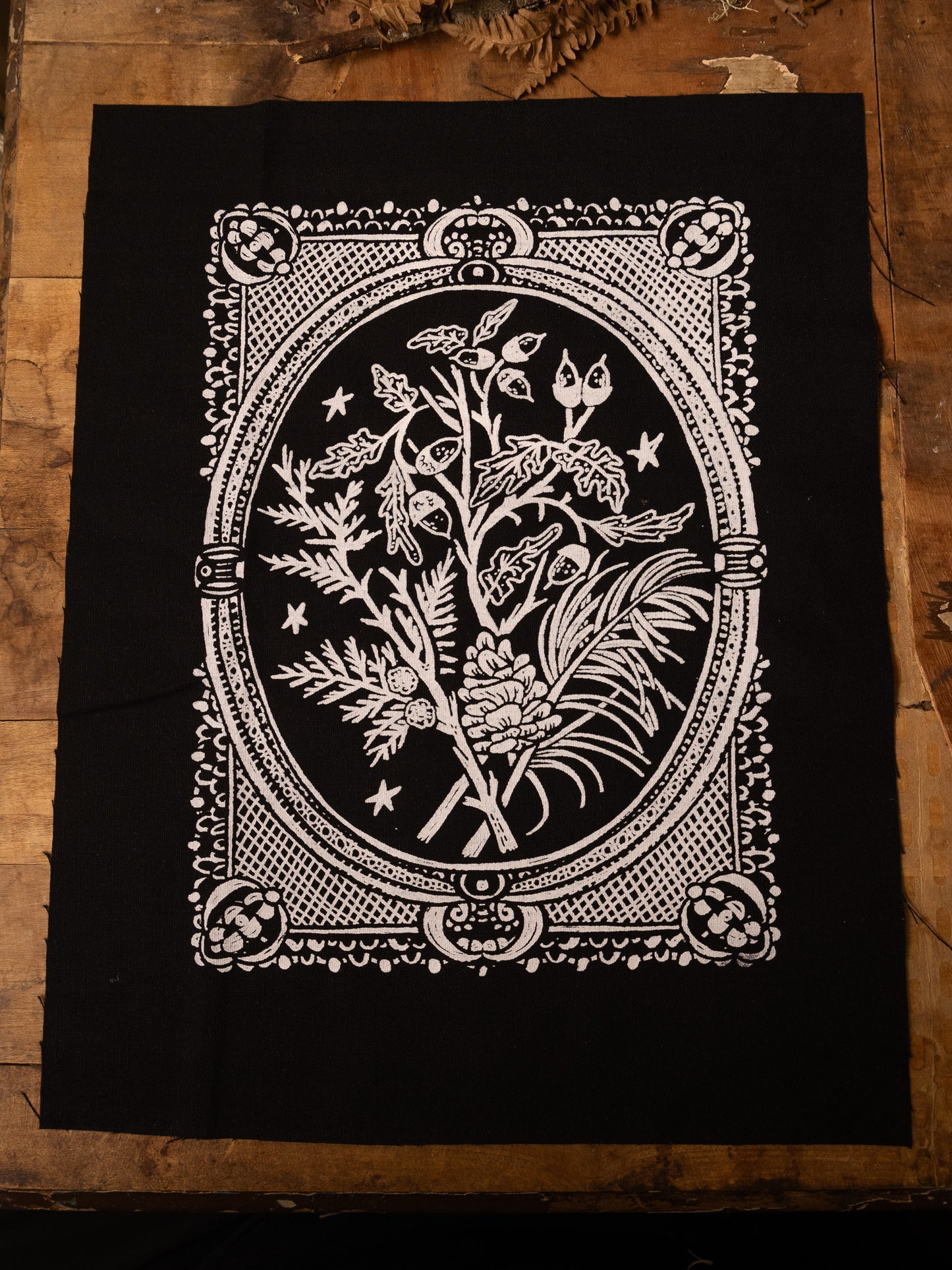 Winter Branches Back Patch