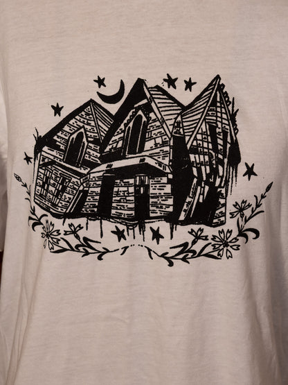 Crooked House T-Shirt in White
