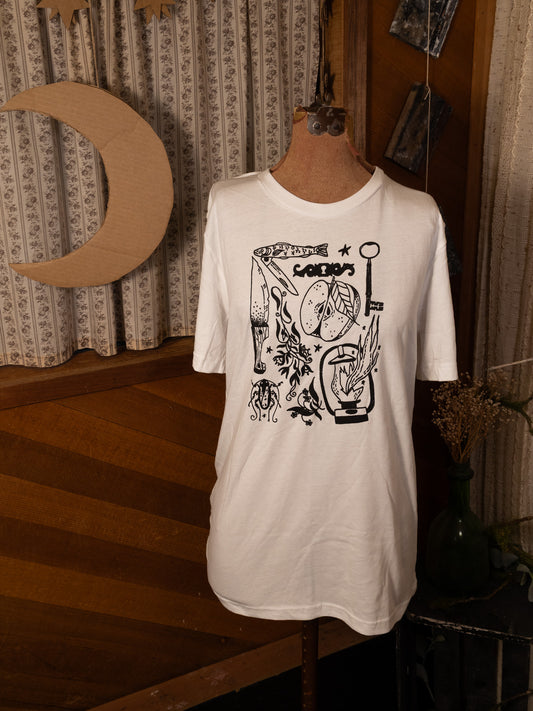 Treasure Trash T-Shirt in White