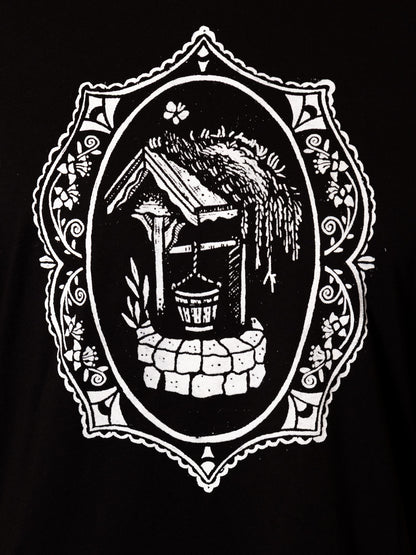 Wishing Well T-Shirt in Pitch Black