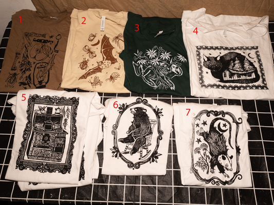 MISPRINT T-SHIRTS COLORS