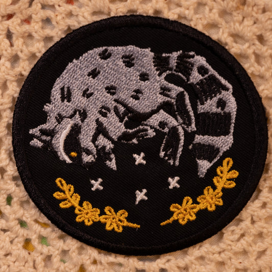 Raccoon Embroidered patch