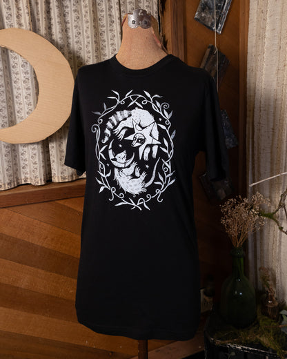 Day & Night T-Shirt in Pitch Black