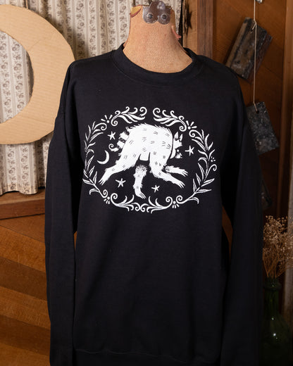 Jimothy Crewneck in Pitch Black