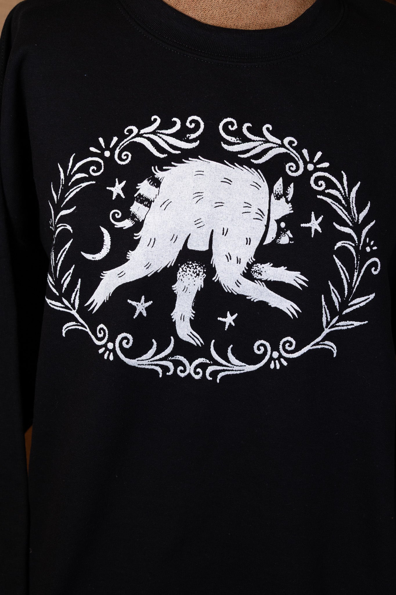Jimothy Crewneck in Pitch Black