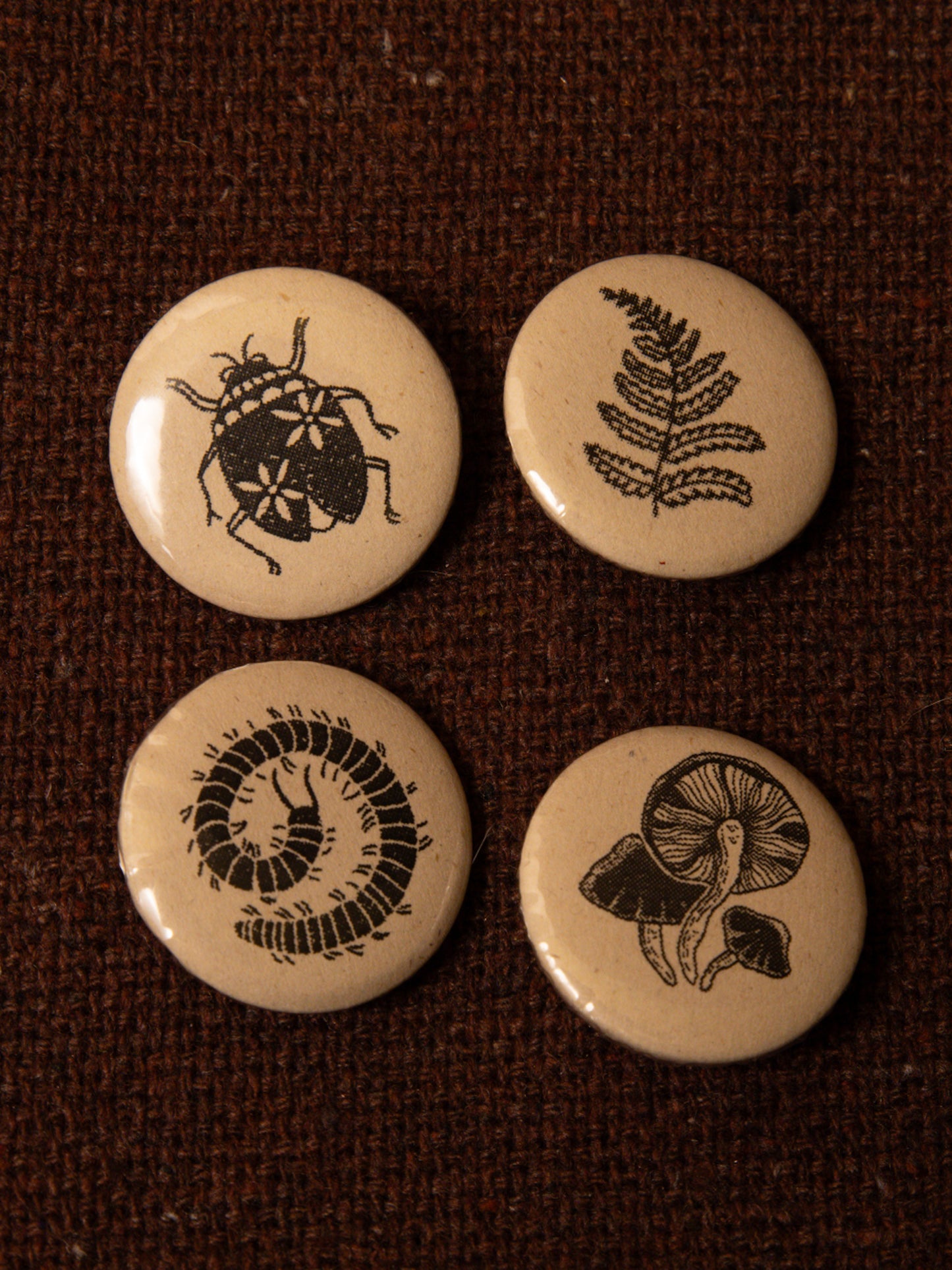 Soil Dwellers Pinback Button Pack