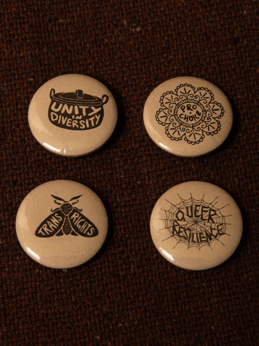 Progressive Pinback Button Pack