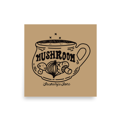 Mushroom Soup Print